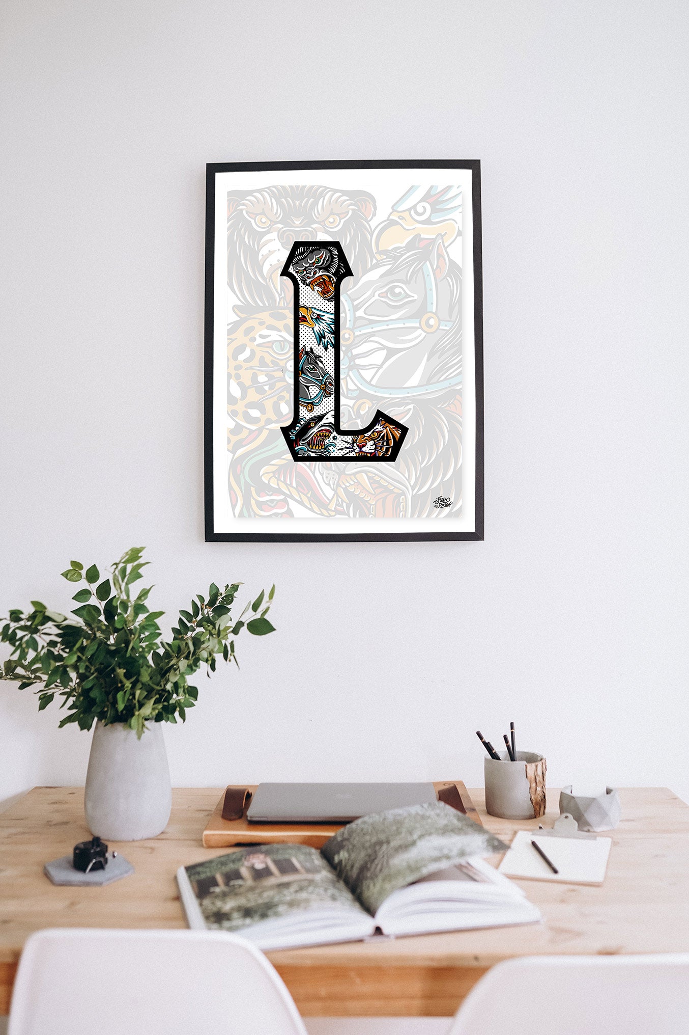 ANIMAL ALPHABET ‘NUMBERS & SYMBOLS’ PRINTS