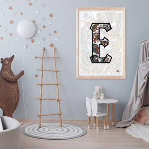 ‘ANIMAL ALPHABET’ A-Z LETTERS (POSTERS)